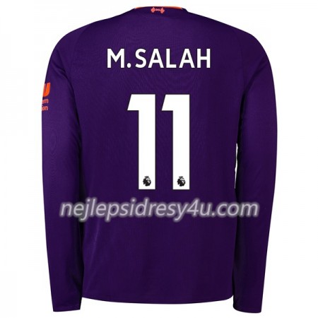 Fotbalový Dres Liverpool M.Salah 11 Venkovní 2018/19 Dlouhý Rukáv